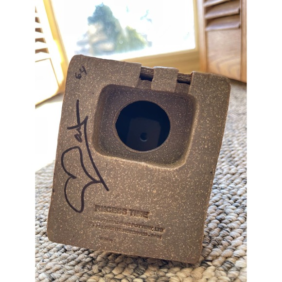 Windy Meadows Pottery Recess Time Cottage Candle House Signed Jan Richardson #64 - Picture 5 of 5